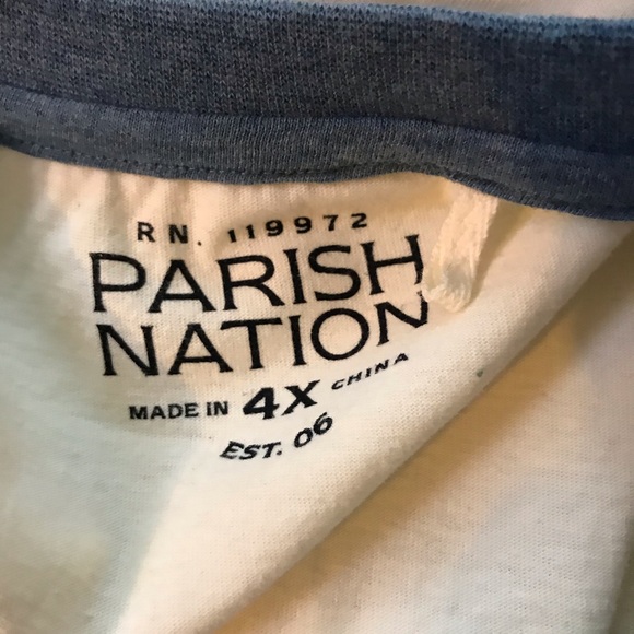 Parish Nation long sleeve 4x - Picture 3 of 4